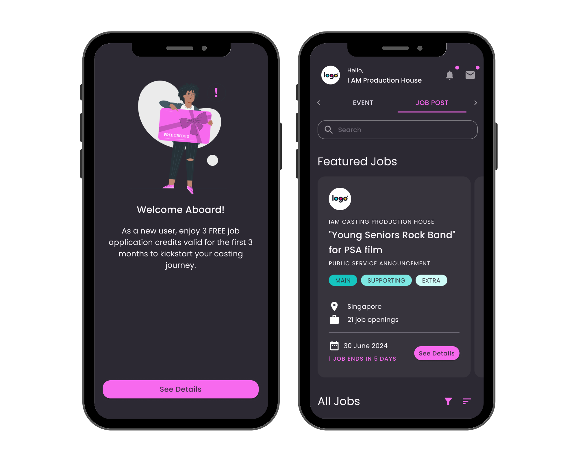App showcase App screenshot